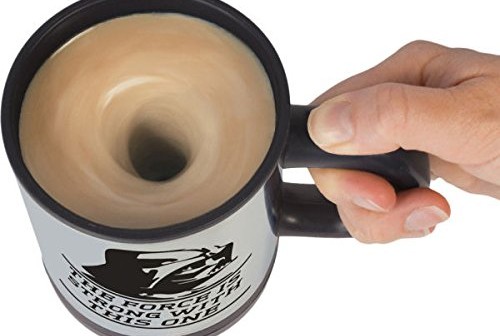 The Force Is Strong – Self Stirring Coffee Mug Self Stirring Mug
